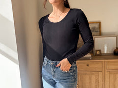 The Orchard Roundneck Long Sleeve Top - Love and Lee Apparel