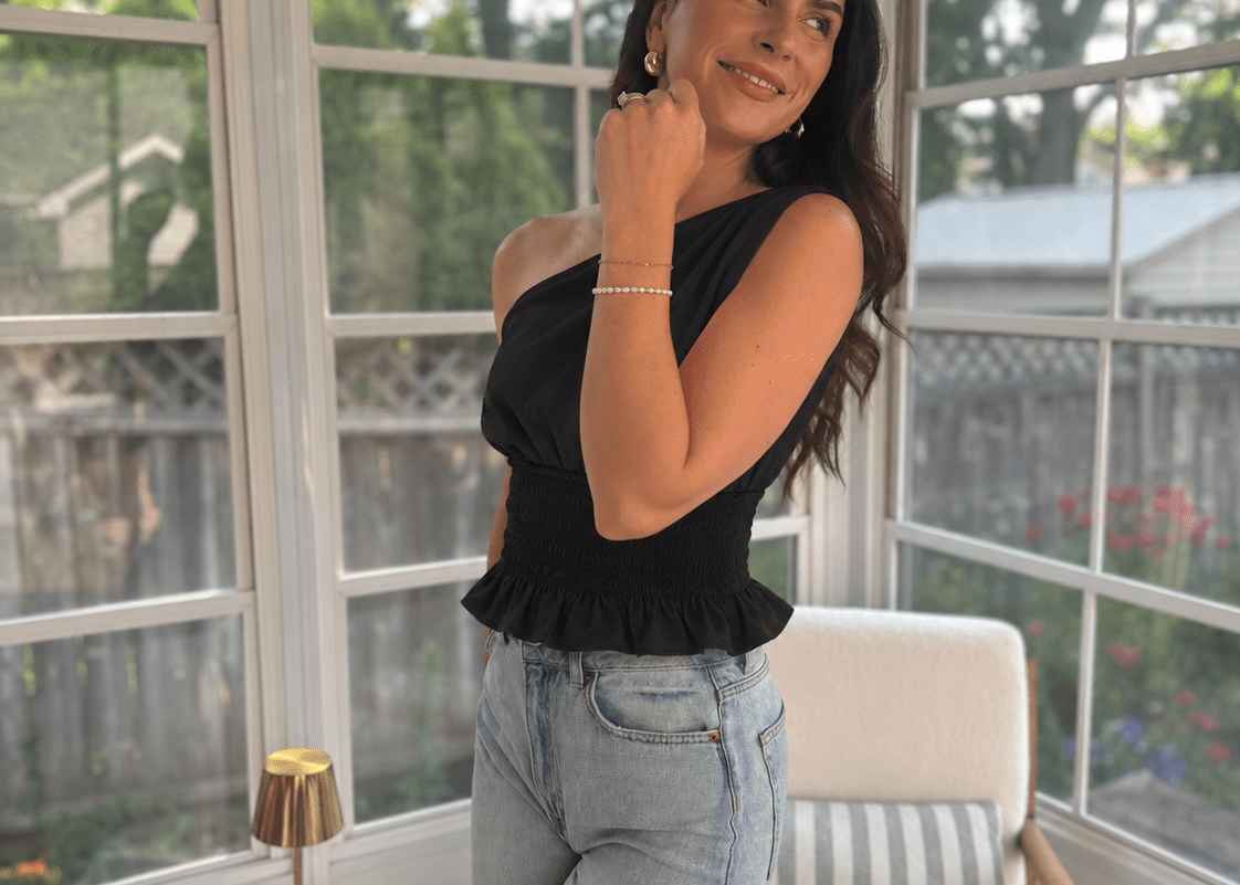 Happy Hour Asymmetrical Top - Love and Lee Apparel
