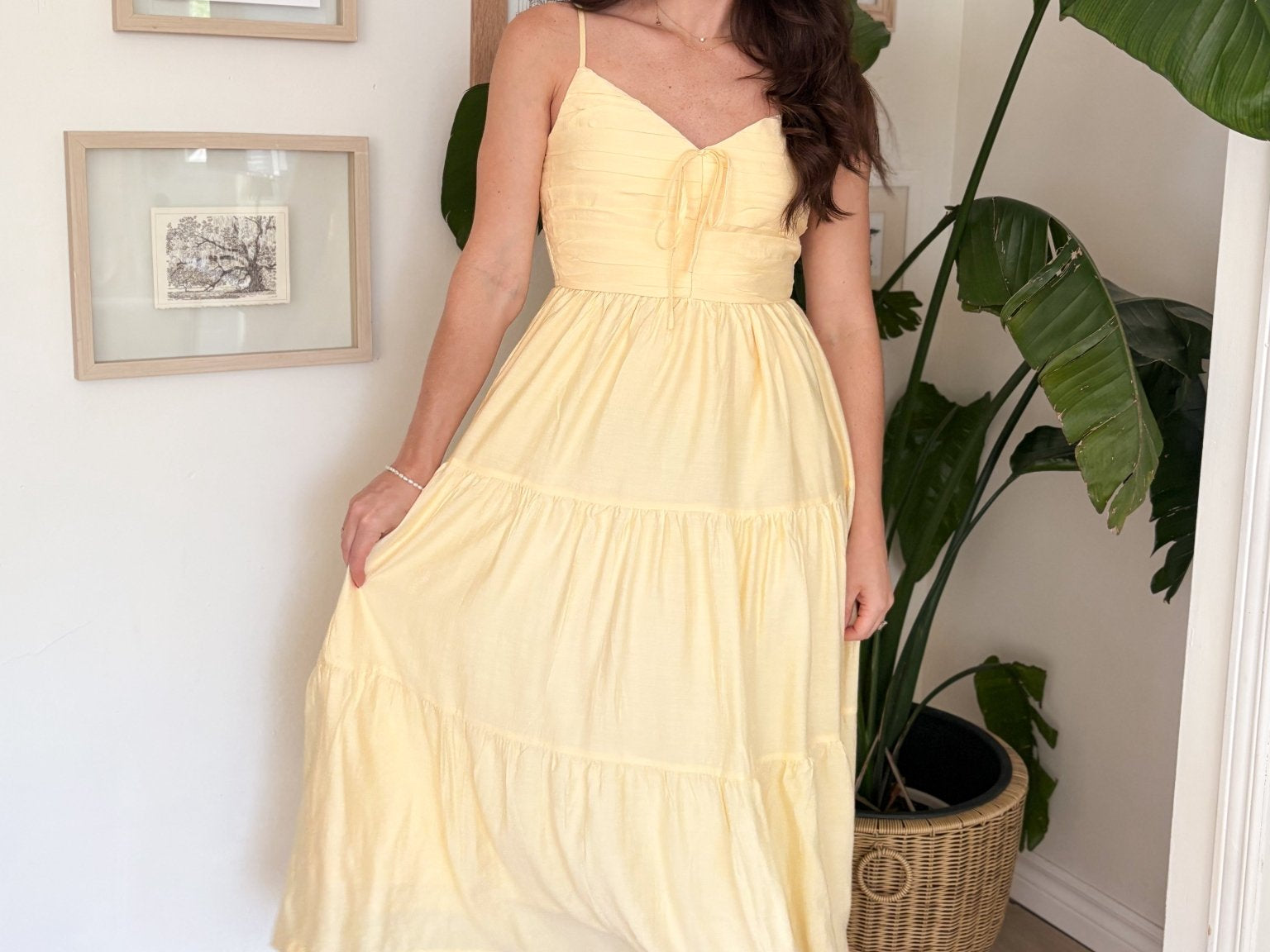 The Grace Yellow Sundress - Love and Lee Apparel