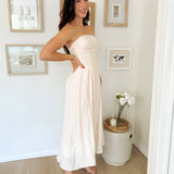 The Lainey Effortless Ivory Dress - Love and Lee Apparel