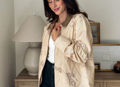 The Countryside Stables Western Horse Print Zip Up Jacket - Love and Lee Apparel