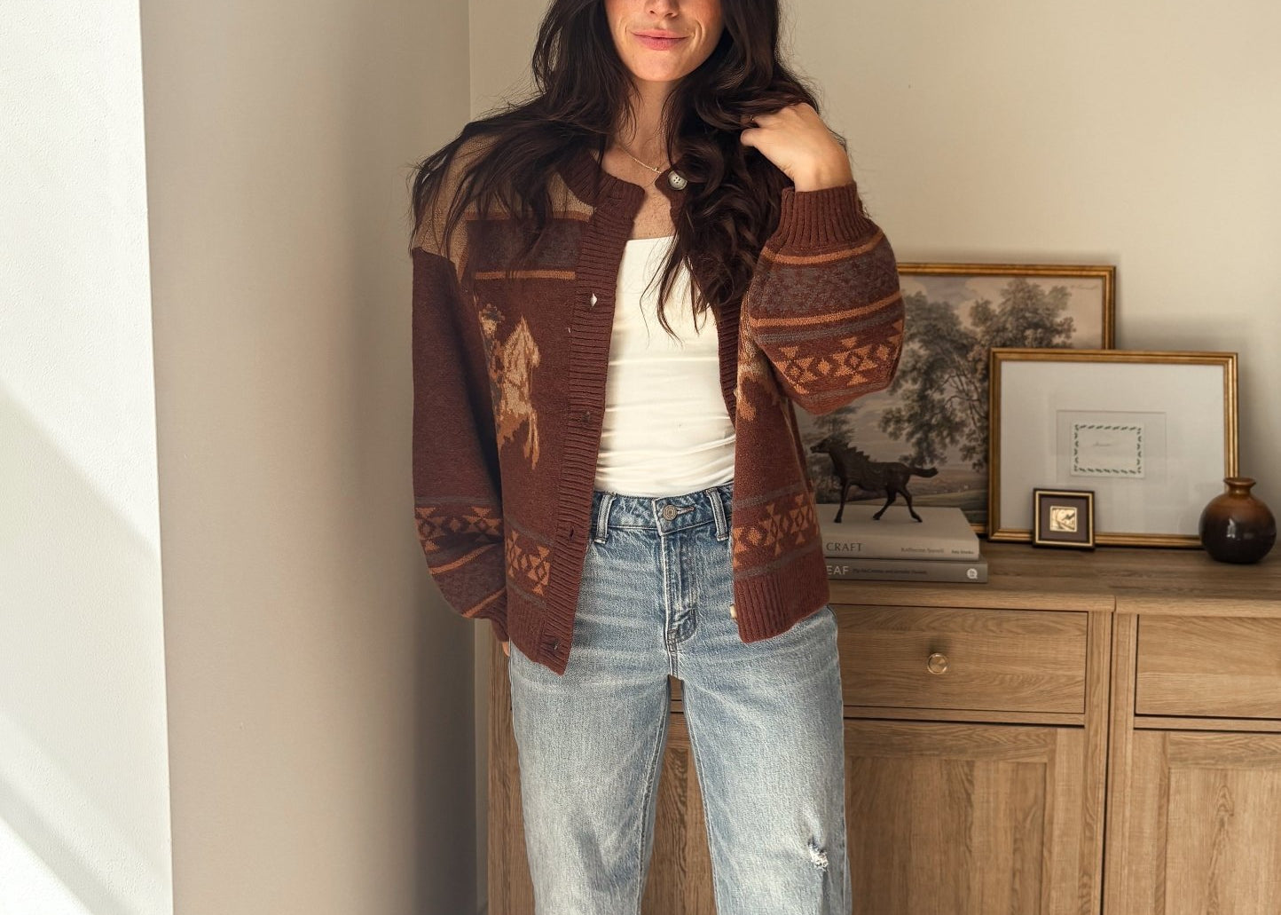 The Saddle Club Western Cowboy Cardigan - Love and Lee Apparel