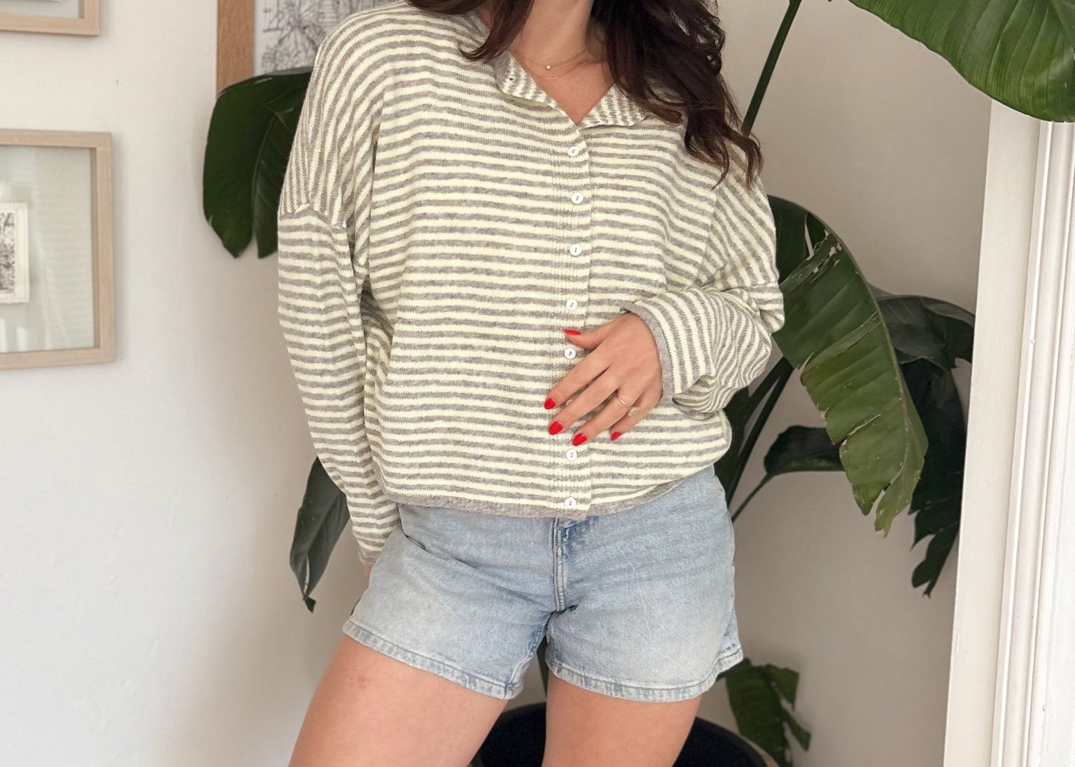 The Oliver Button Up Cardigan - Love and Lee Apparel