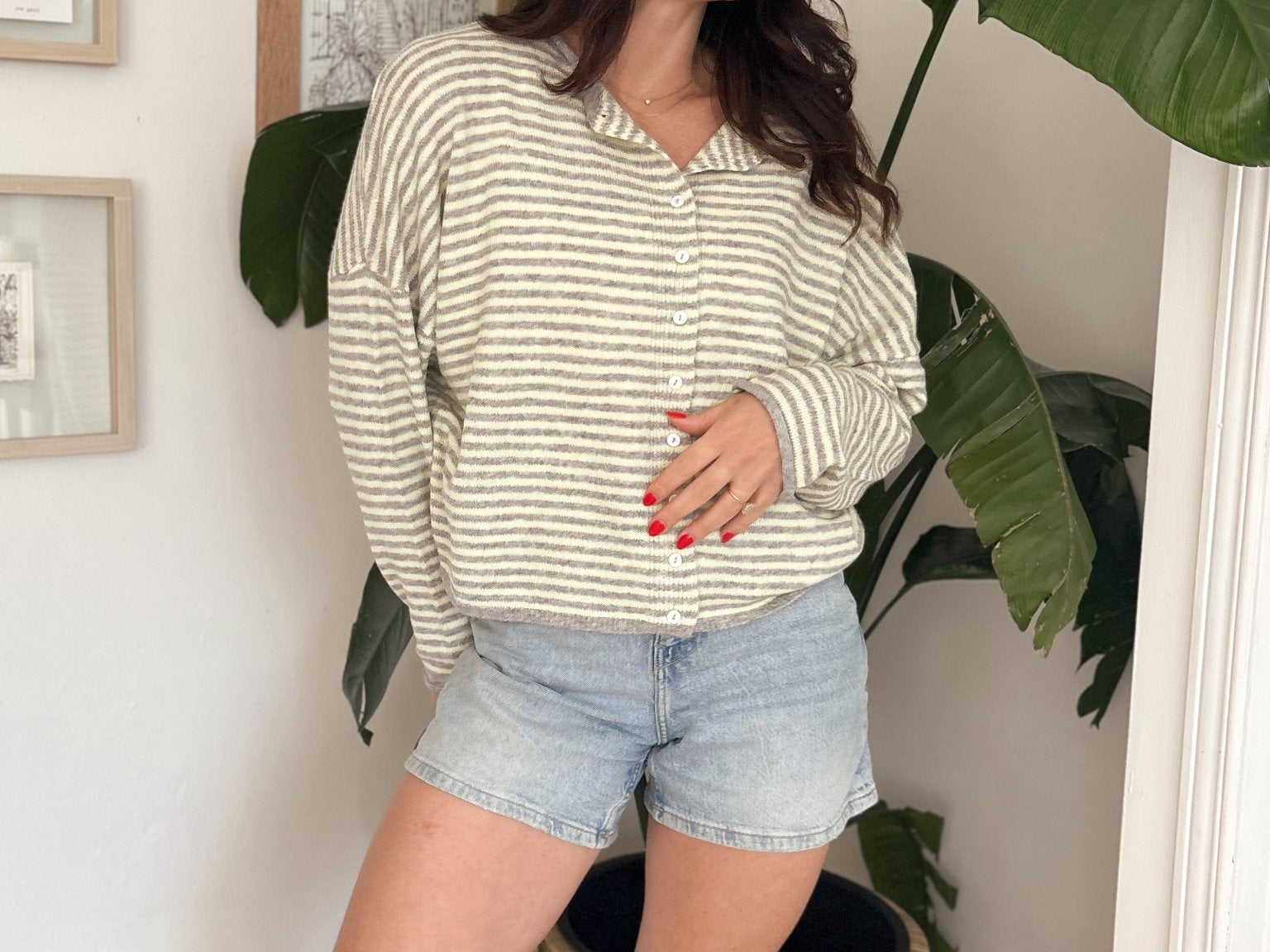 The Oliver Button Up Cardigan - Love and Lee Apparel