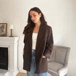 The '9 to Thrive' Long Sleeve Pinstripe Blazer - Love and Lee Apparel