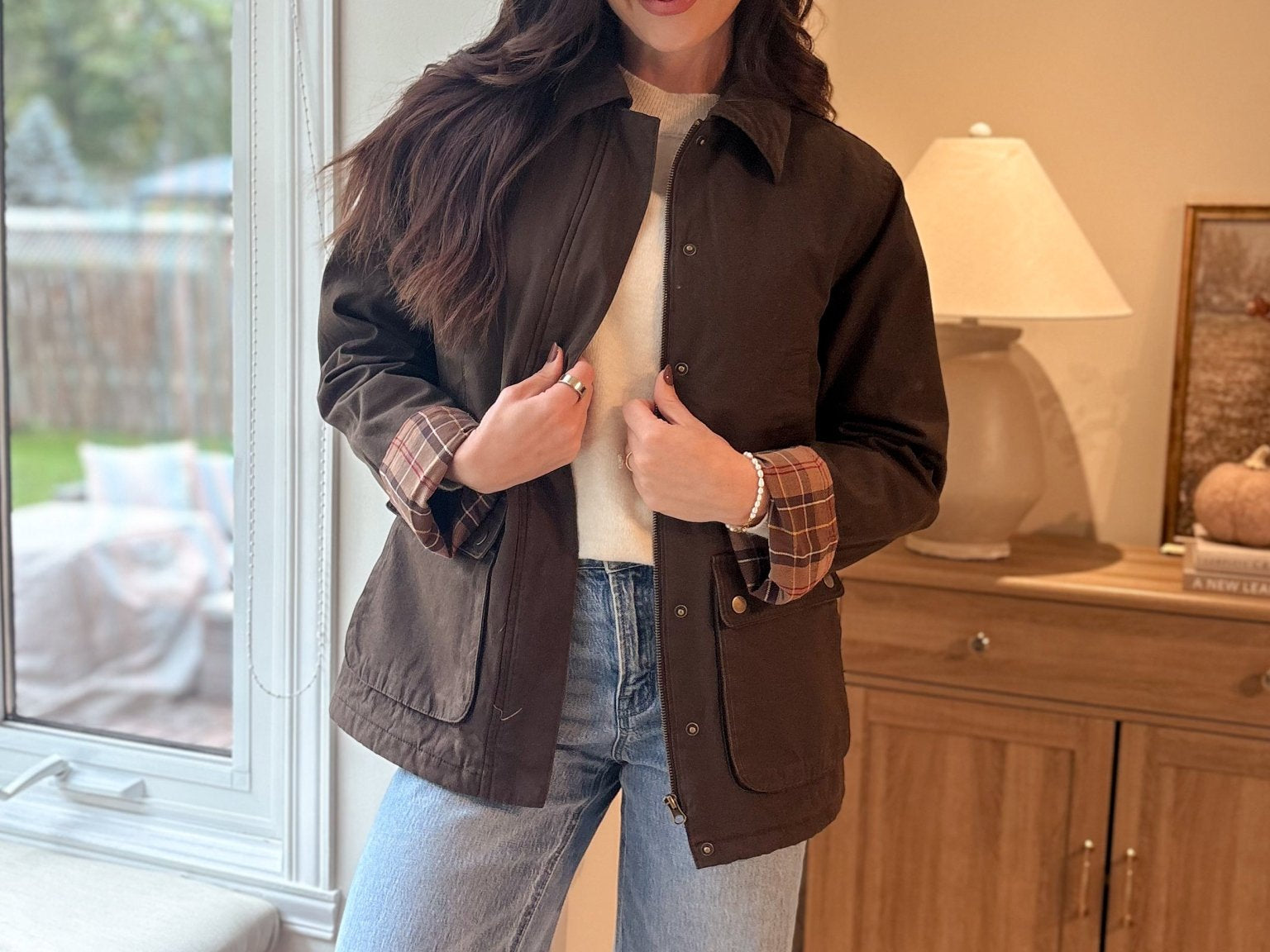 Autumn in London Collared Placket Utility Jacket - Love and Lee Apparel