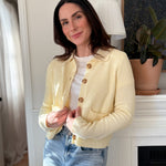 The Yanik Collared Button Down Long Sleeve Cardigan - Love and Lee Apparel