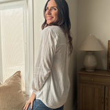 The 'Sunday Supper' Long Sleeve Linen Blend Shirt - Love and Lee Apparel