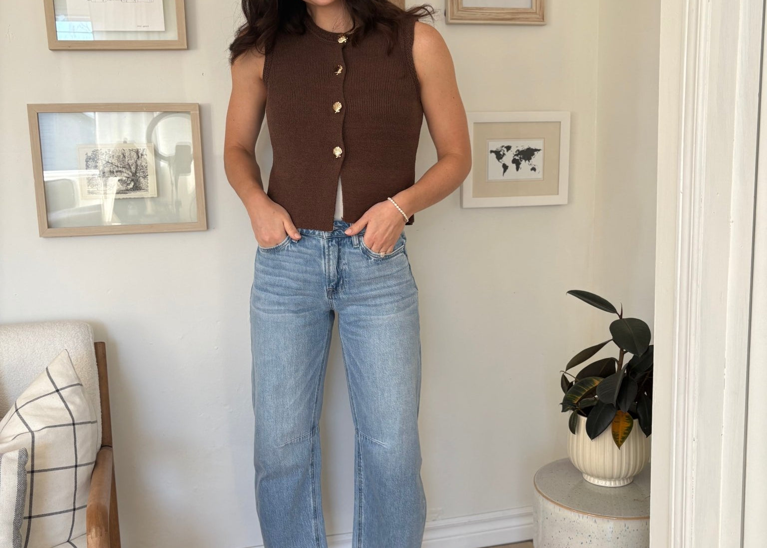 The Kate High Rise Wide Leg Barrel Jean - Love and Lee Apparel