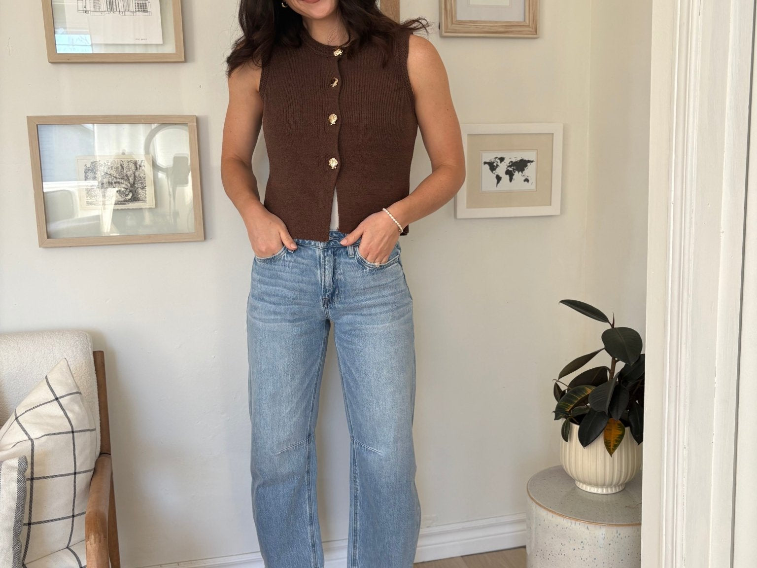 The Kate High Rise Wide Leg Barrel Jean - Love and Lee Apparel