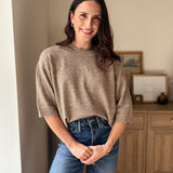 The Cellar Door Crew Neck Half Sleeve Pullover Sweater - Love and Lee Apparel