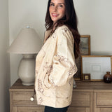 The Countryside Stables Western Horse Print Zip Up Jacket - Love and Lee Apparel