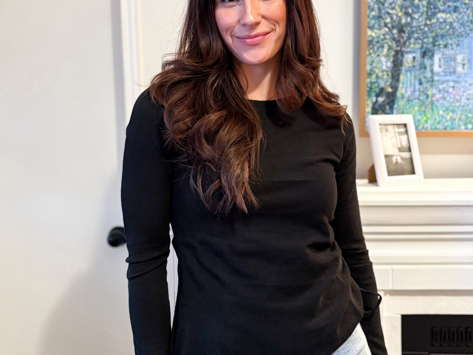 The Blair Ruched Two Tone Texture Knit Top - Available in 2 colours - Love and Lee Apparel