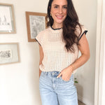 The Linden Crochet Short Sleeve - Love and Lee Apparel