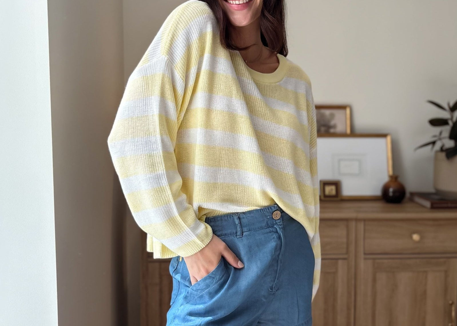 The Chrissy High Waist Chambray Shorts - Love and Lee Apparel