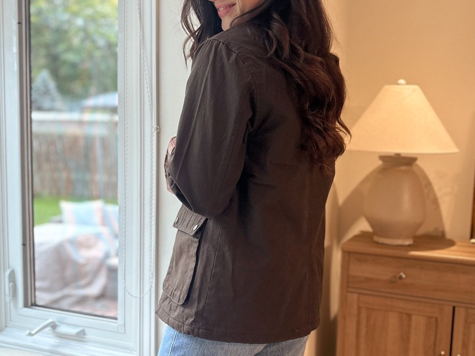Autumn in London Collared Placket Utility Jacket - Love and Lee Apparel