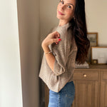 The Cellar Door Crew Neck Half Sleeve Pullover Sweater - Love and Lee Apparel
