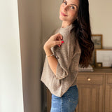 The Cellar Door Crew Neck Half Sleeve Pullover Sweater - Love and Lee Apparel