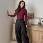 The 'Simmering Spices' High Waist Wide Leg Pants - Love and Lee Apparel