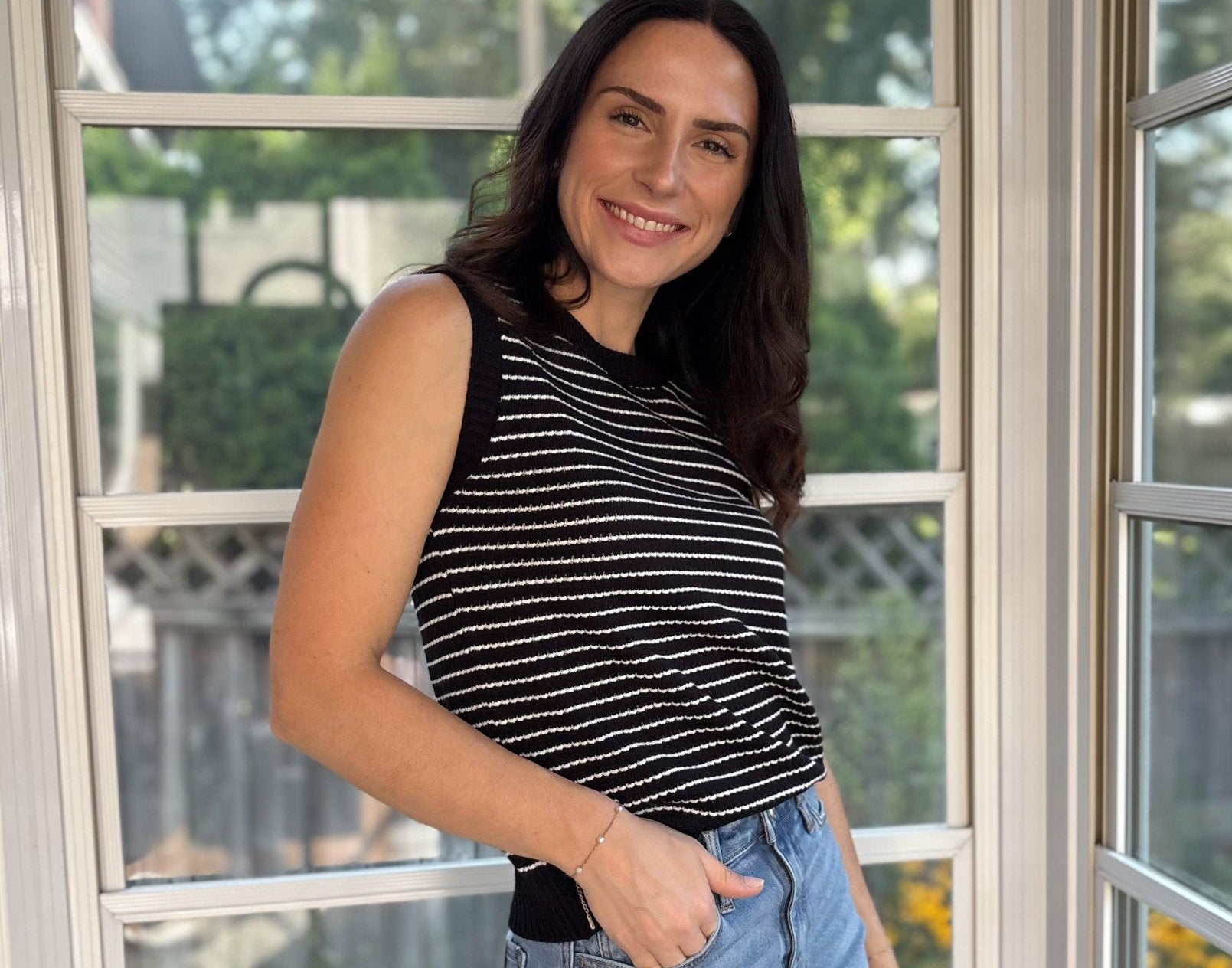 August Sleeveless Sleeveless Knit Top - Love and Lee Apparel