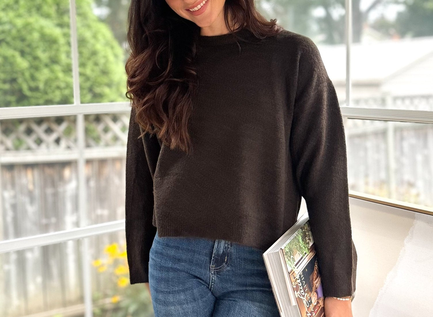 'Harvard Hall' Long Sleeve Pullover Knit Sweater - Love and Lee Apparel