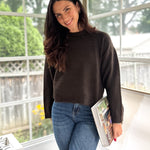 'Harvard Hall' Long Sleeve Pullover Knit Sweater - Love and Lee Apparel