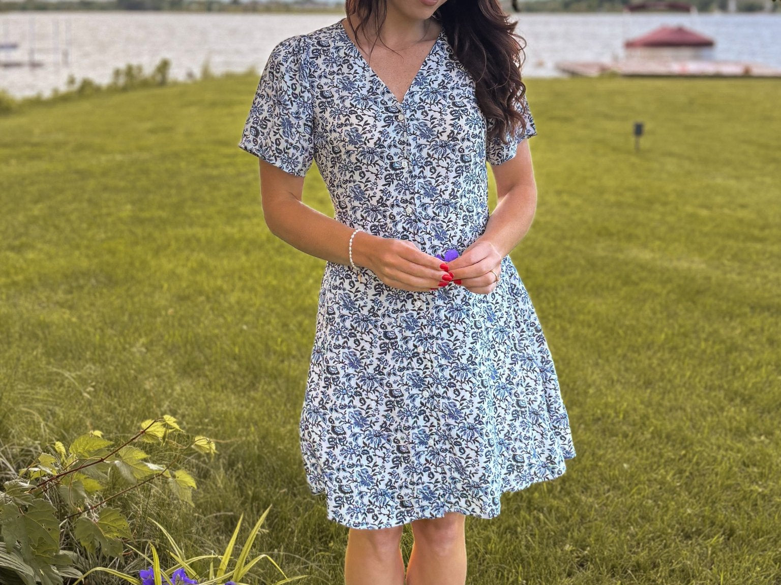 Levida Short Sleeve Dress - Love and Lee Apparel