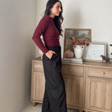The 'Simmering Spices' High Waist Wide Leg Pants - Love and Lee Apparel