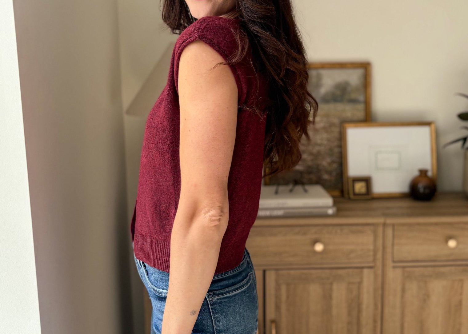 Cobblestone Street Cap Sleeve Sweater - Love and Lee Apparel