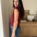 Cobblestone Street Cap Sleeve Sweater - Love and Lee Apparel