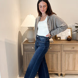 'On the Ranch' Dark Wash Wide Leg Denim - Love and Lee Apparel