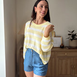 The Chrissy High Waist Chambray Shorts - Love and Lee Apparel