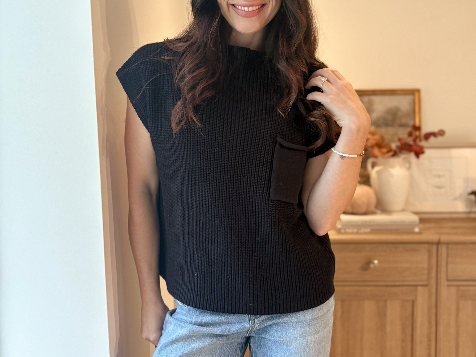 The Matilda Mock Neck Short Sleeve Sweater - Love and Lee Apparel