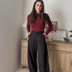 The 'Simmering Spices' High Waist Wide Leg Pants - Love and Lee Apparel