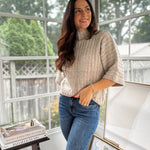 'Ithaca' 1/2 Sleeve Mockneck Shirt - Love and Lee Apparel