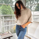 'Ithaca' 1/2 Sleeve Mockneck Shirt - Love and Lee Apparel