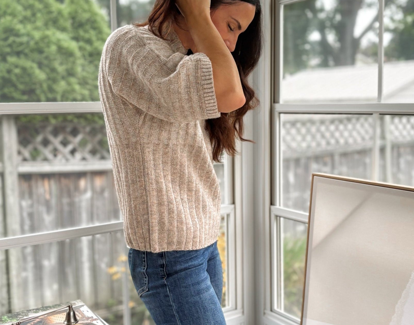 'Ithaca' 1/2 Sleeve Mockneck Shirt - Love and Lee Apparel