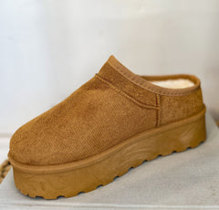 The Madyn Platform Bootie in Tan - Love and Lee Apparel
