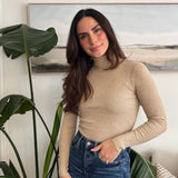 Daniella Turtleneck Ribbed Top - Love and Lee Apparel