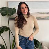 Daniella Turtleneck Ribbed Top - Love and Lee Apparel