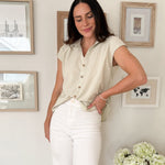 The Nova Short Sleeve Blouse - Love and Lee Apparel