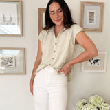 The Nova Short Sleeve Blouse - Love and Lee Apparel