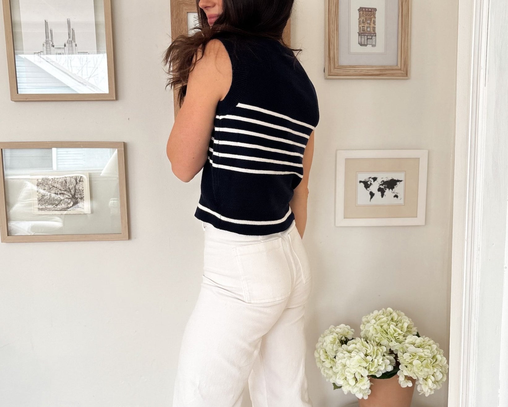 The Nellie Button Up Vest - Love and Lee Apparel