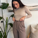 Tabby Pinstripe Trousers - Love and Lee Apparel