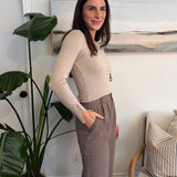Tabby Pinstripe Trousers - Love and Lee Apparel