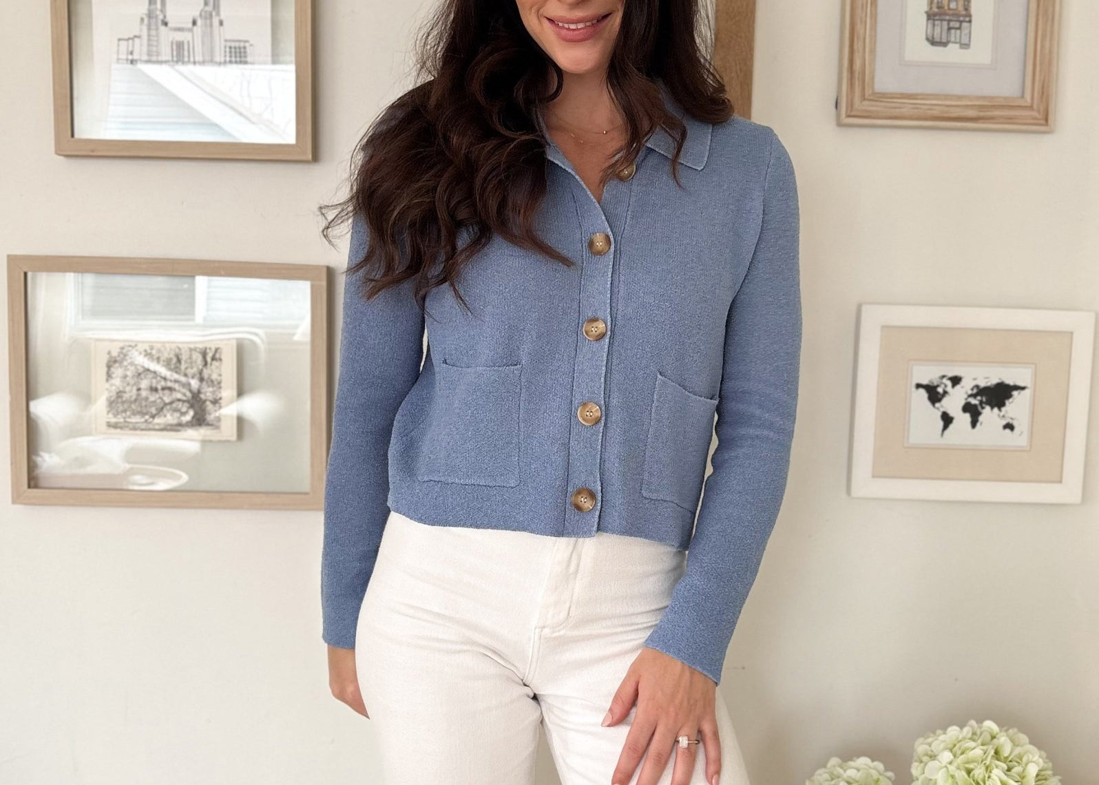 The Addie Button Up Cardigan - Love and Lee Apparel