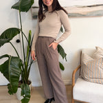 Tabby Pinstripe Trousers - Love and Lee Apparel