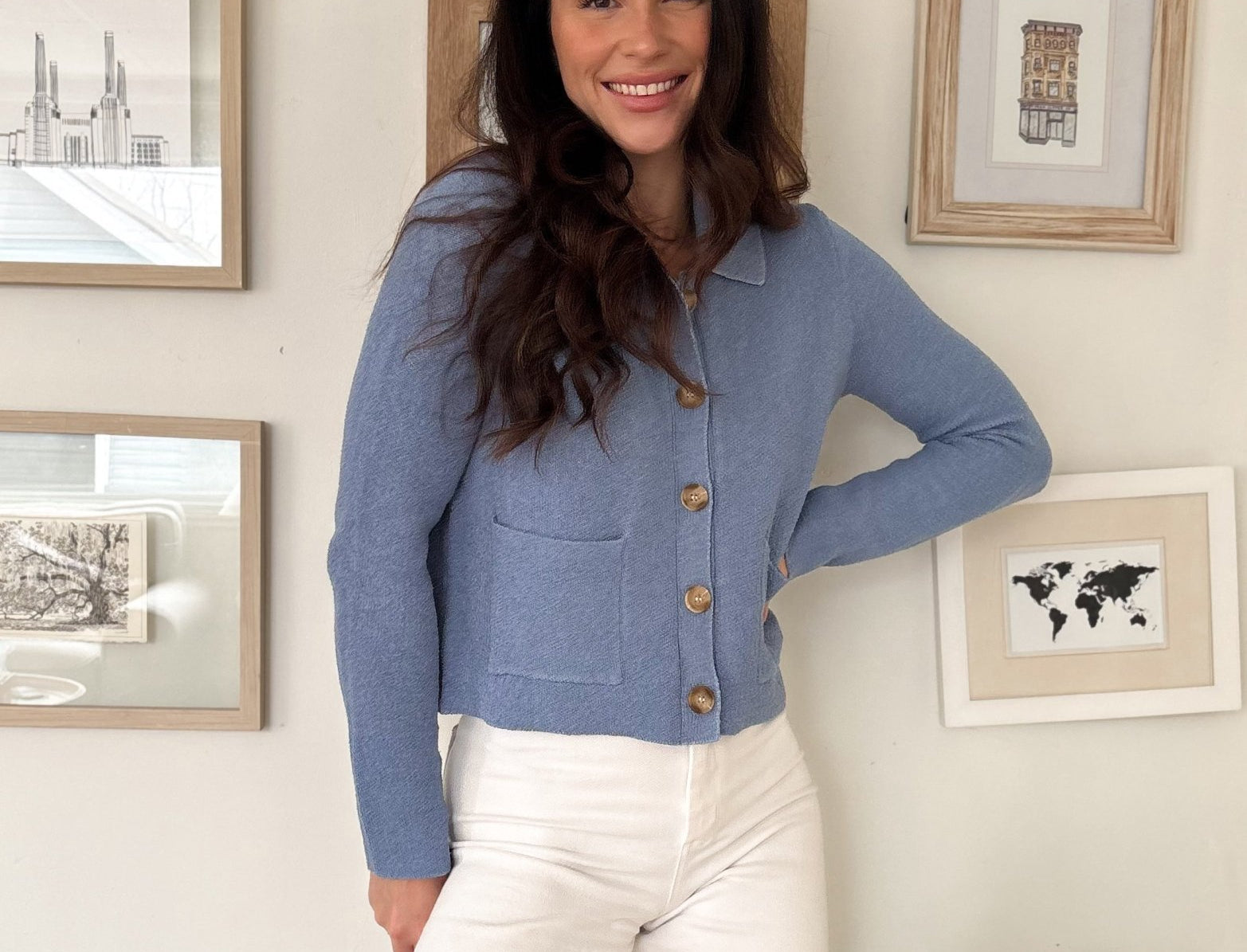 The Addie Button Up Cardigan - Love and Lee Apparel