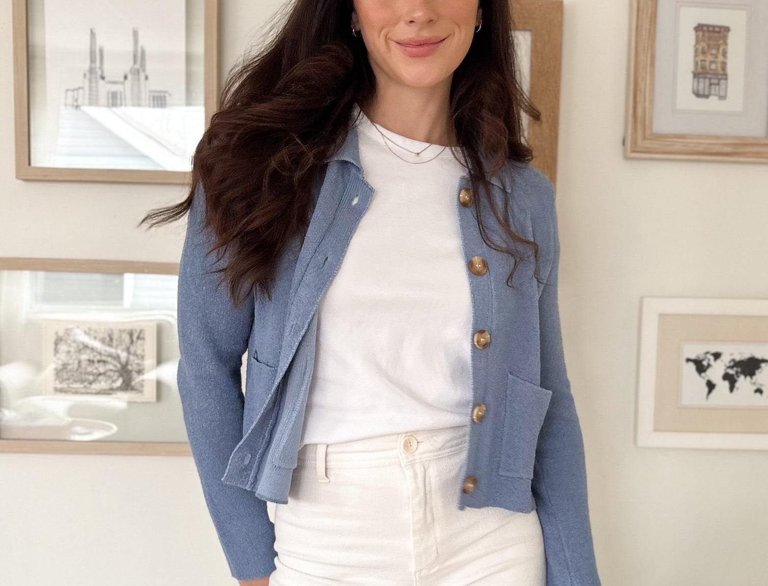 The Addie Button Up Cardigan - Love and Lee Apparel