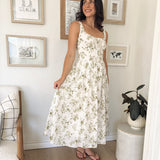Mia Floral Midi Dress - Love and Lee Apparel